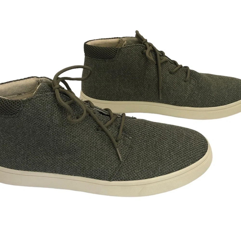 Baretraps Men’s Luca Lace-Up Sneakers Shoes Size 11M Dark Sage Green Comfort EUC - Picture 4 of 9